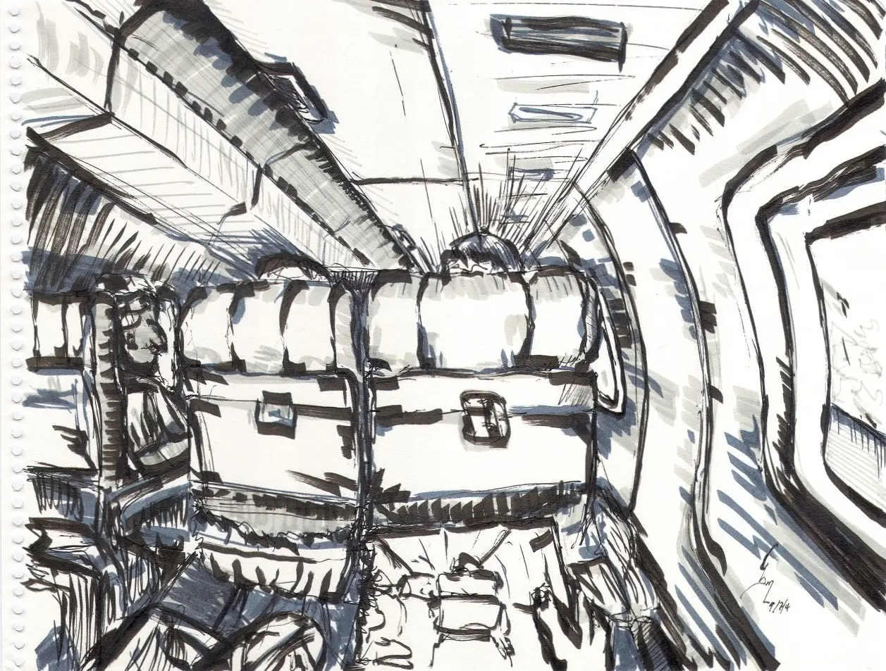 Dibujo OV 003, Mosquito