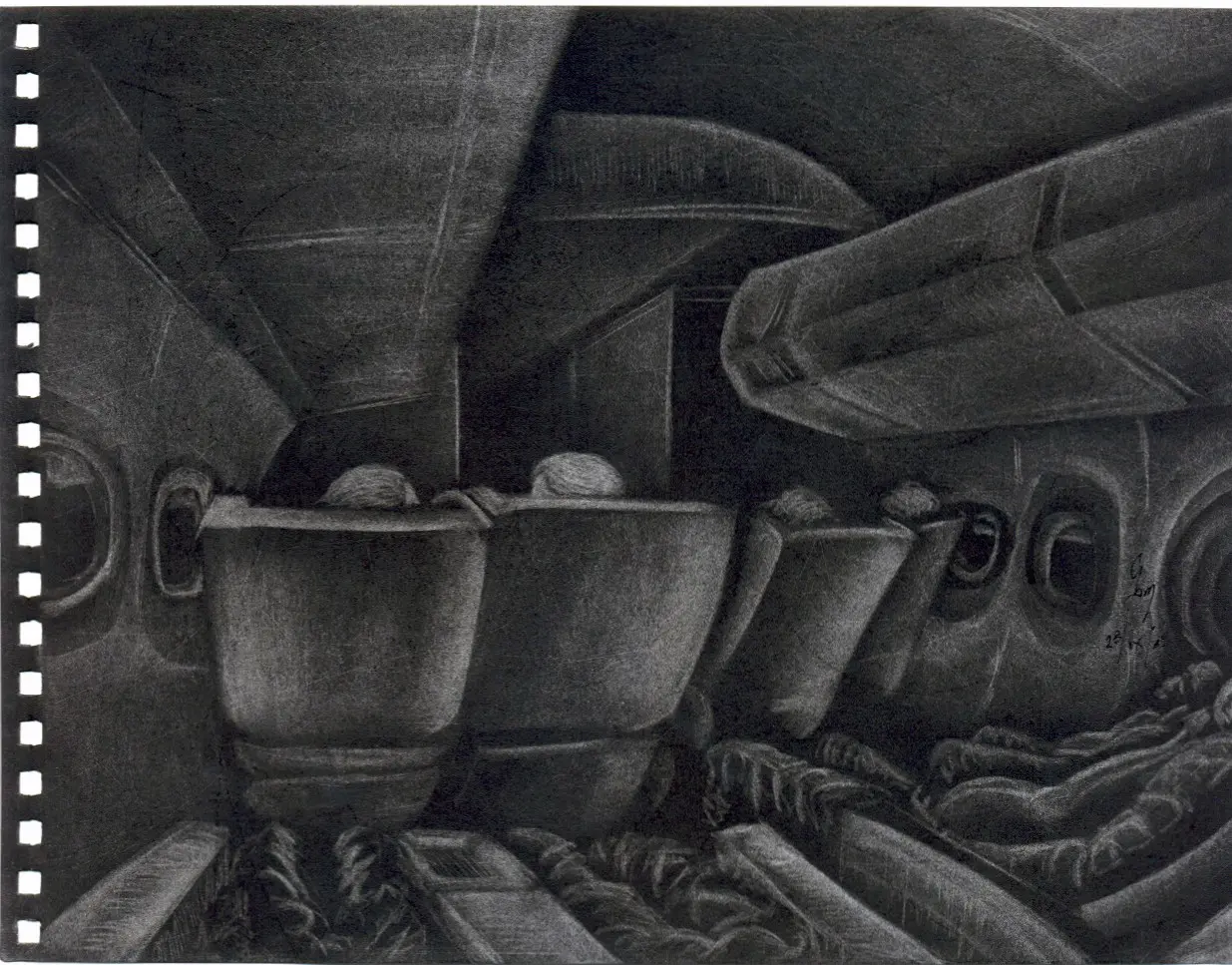 Dibujo OV 195, Diálogo